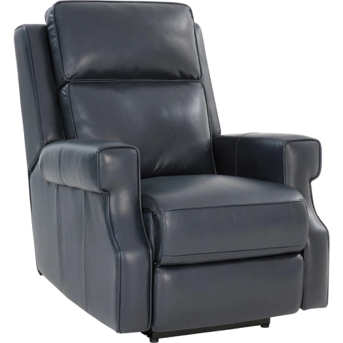 Durham Power Recliner w/ Power Head Rest & Power Lumbar in Shoreham Blue Top Grain Leather